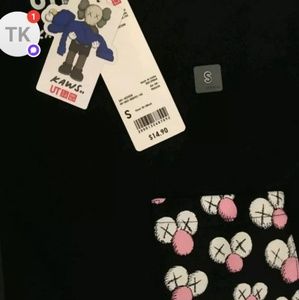 Uniqlo x Kaws Black Pocket Tee NWT men's size S